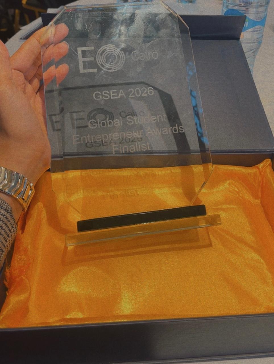 Global Student Entrepreneur Awards 2026 Finalist, EO Cairo
